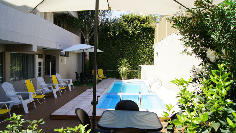 Soltigua Apart Hotel Mendoza Dış mekan fotoğraf